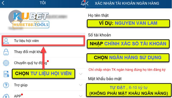Bổ sung thông tin đăng ký